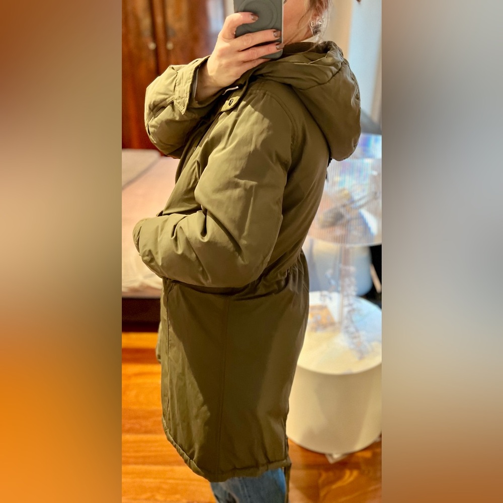 RAG & BONE  Bullet Olive Green Parka/Anorak Down Filled Jacket - Picture 9 of 13